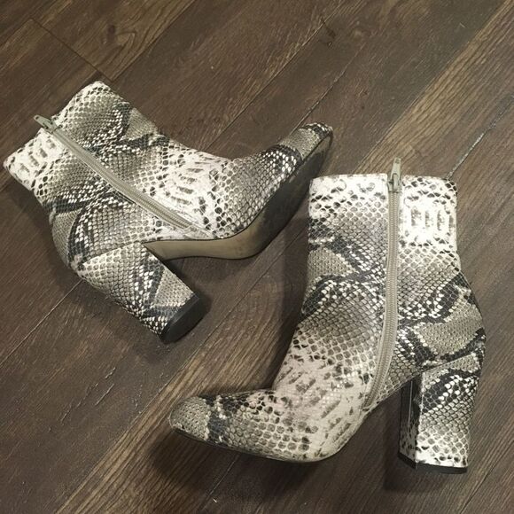 Amuse Soviet X Matisse Amore snakeskin booties - Picture 3 of 5